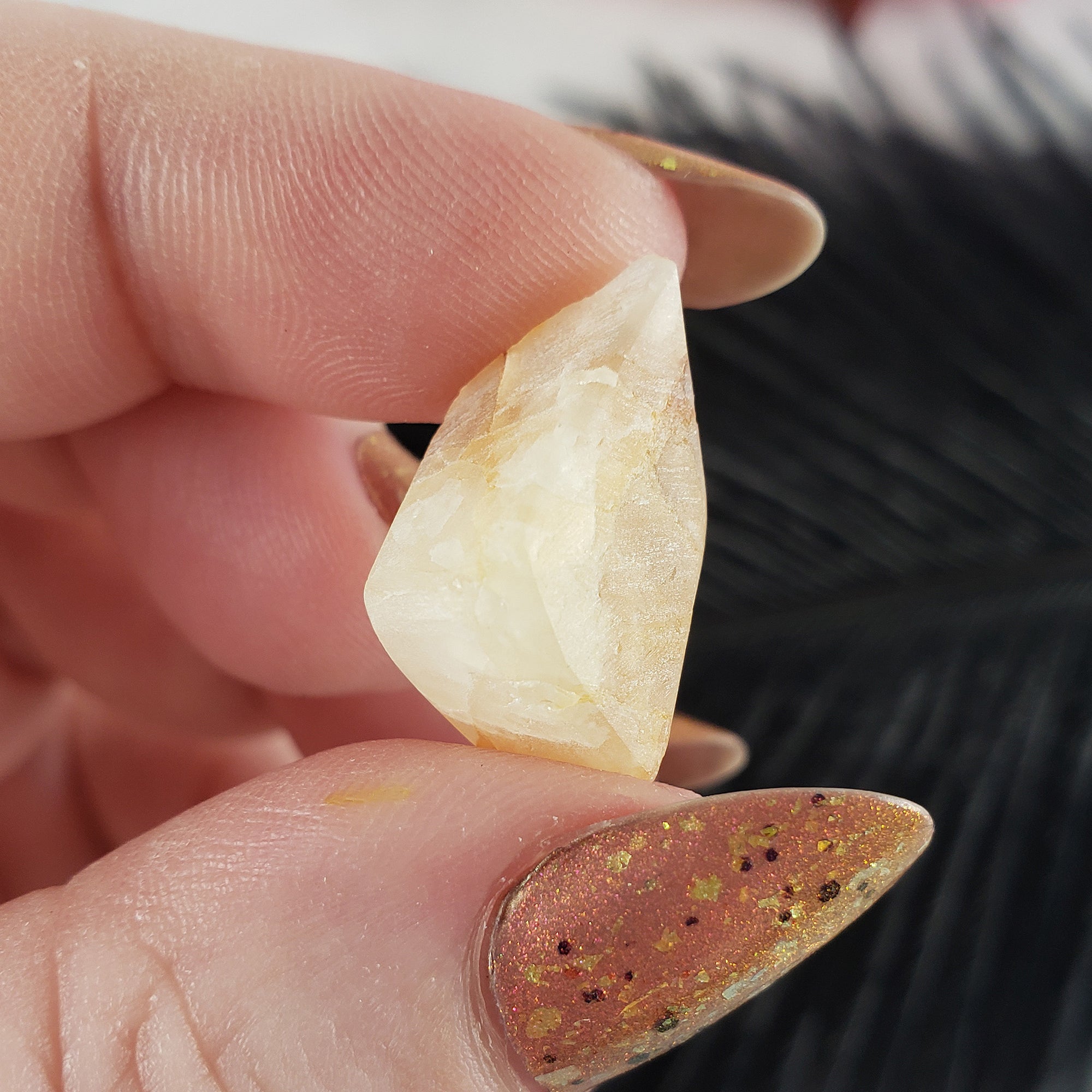 Unique Phenakite Phenacite Crystal Natural Rough Gemstone | 2.6 Grams - 2