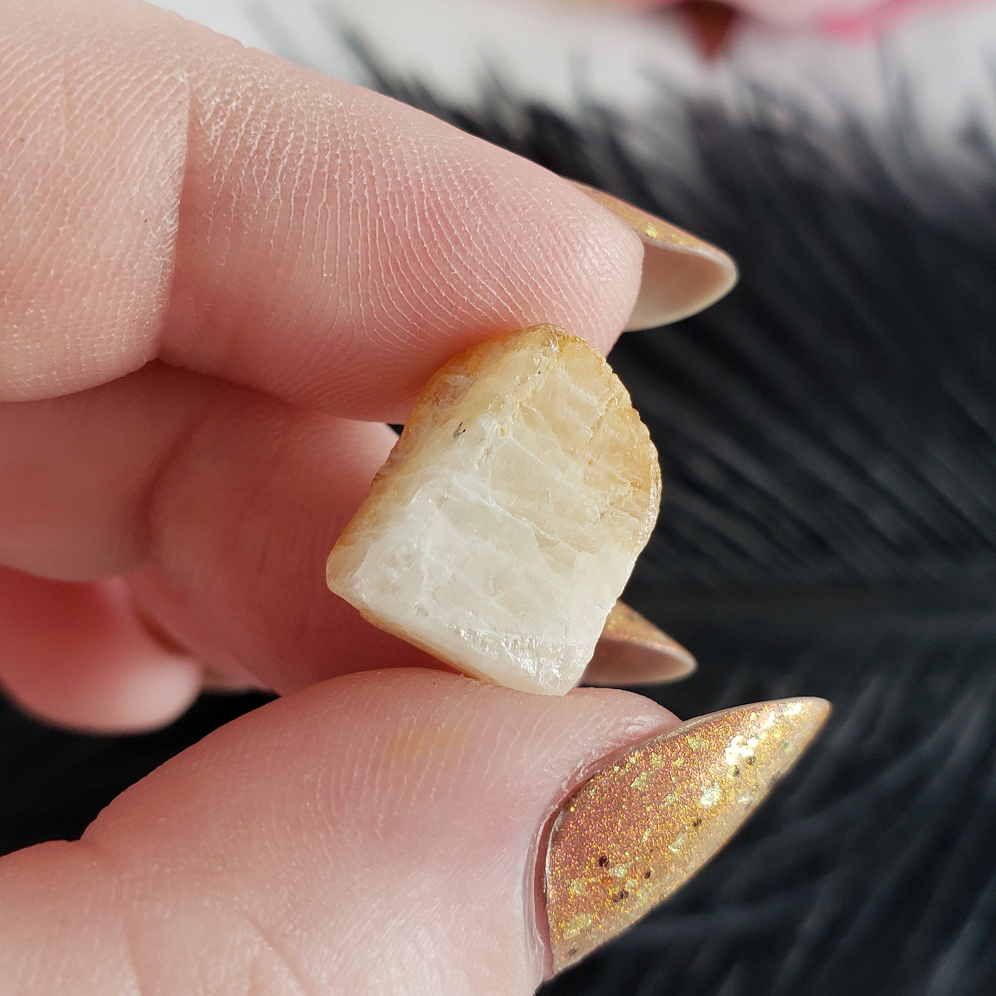 Unique Phenakite Phenacite Crystal Natural Rough Gemstone | 2.7 Grams