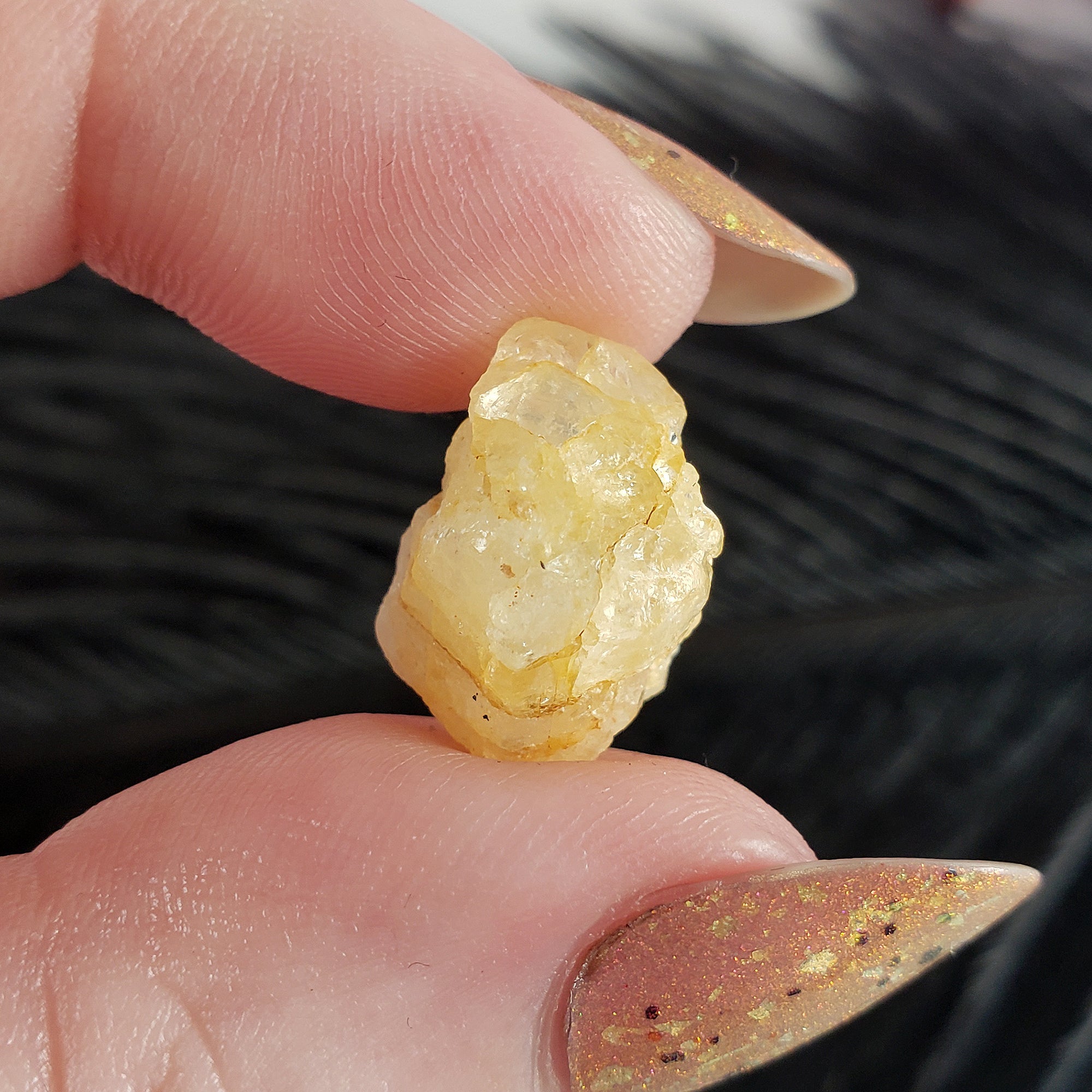 Unique Phenakite Phenacite Crystal Natural Rough Gemstone | 2.5 Grams - 1