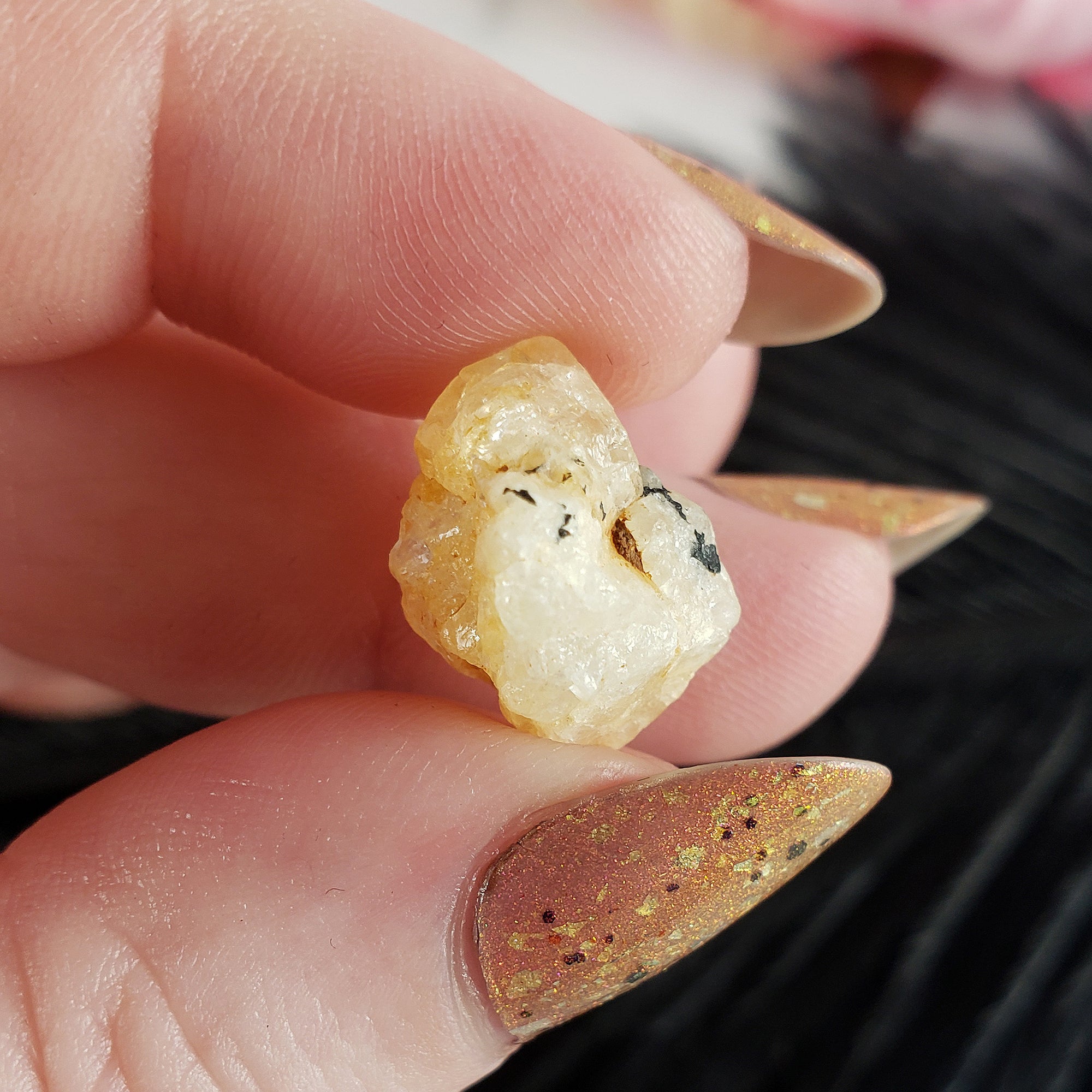 Unique Phenakite Phenacite Crystal Natural Rough Gemstone | 2.5 Grams - 5