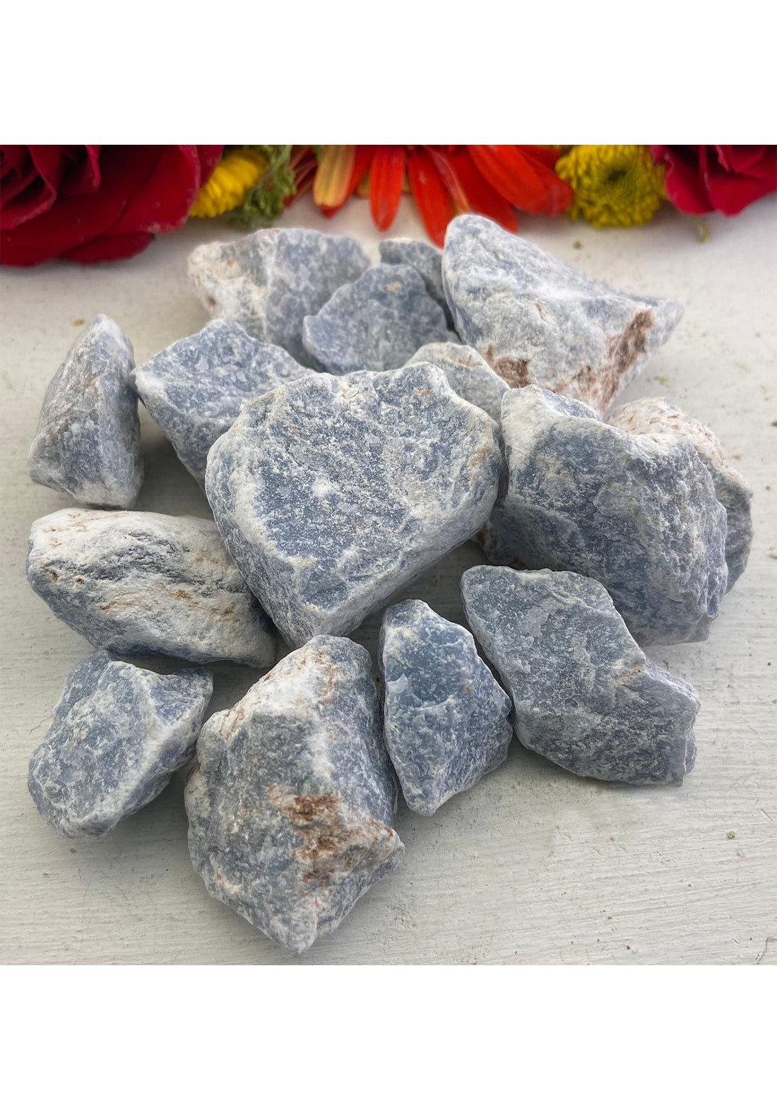 Angelite Natural Raw Rough Gemstone - Stone of Angelic Beings 2