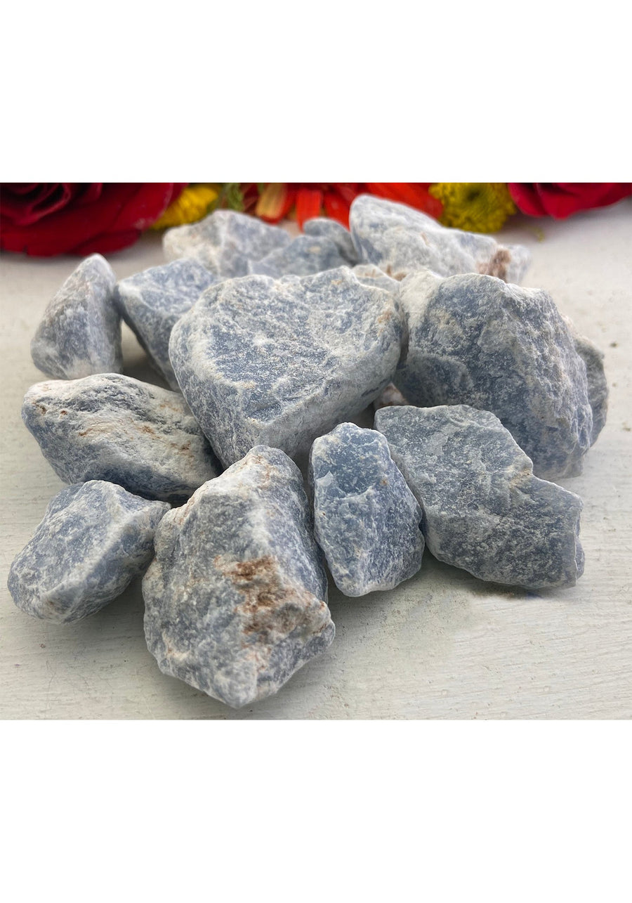 Angelite Natural Raw Rough Gemstone - Stone of Angelic Beings 3