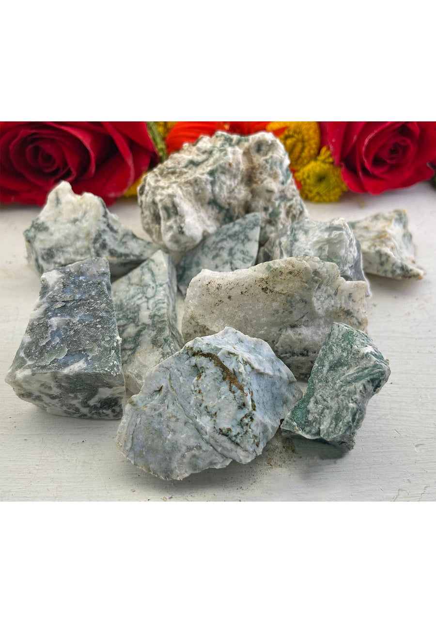 Tree Agate Natural Raw Rough Gemstone - Stone of Nature 5