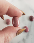 Rhodonite Crystal Oval Gemstone Natural Stone Cabochon | 14mm