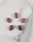 Rhodonite Crystal Oval Gemstone Natural Stone Cabochon | 14mm - 1