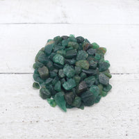 emerald crystal chips on board