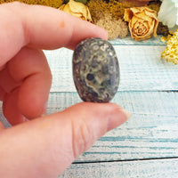 Grape Agate Tumbled Gemstone - Single Stone