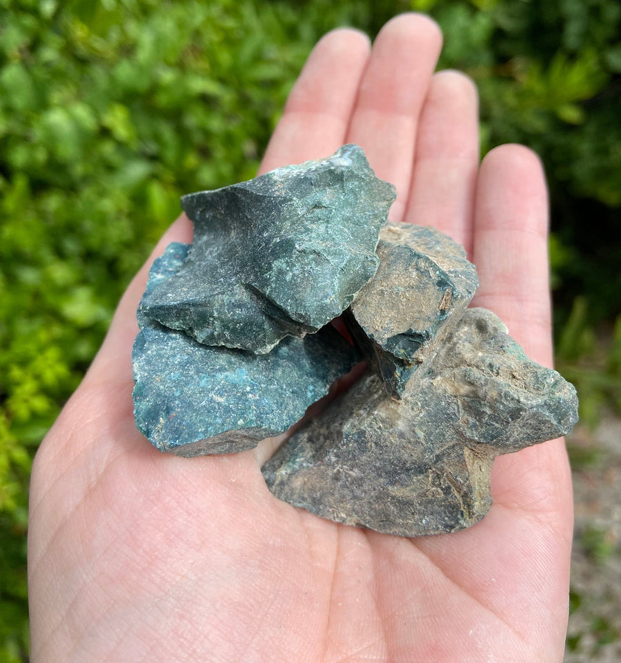Bloodstone Natural Raw Rough Gemstone - Stone of Wisdom & Power