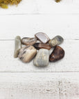 Multi Black Moonstone Crystal Natural Gemstone Tumbled Stone