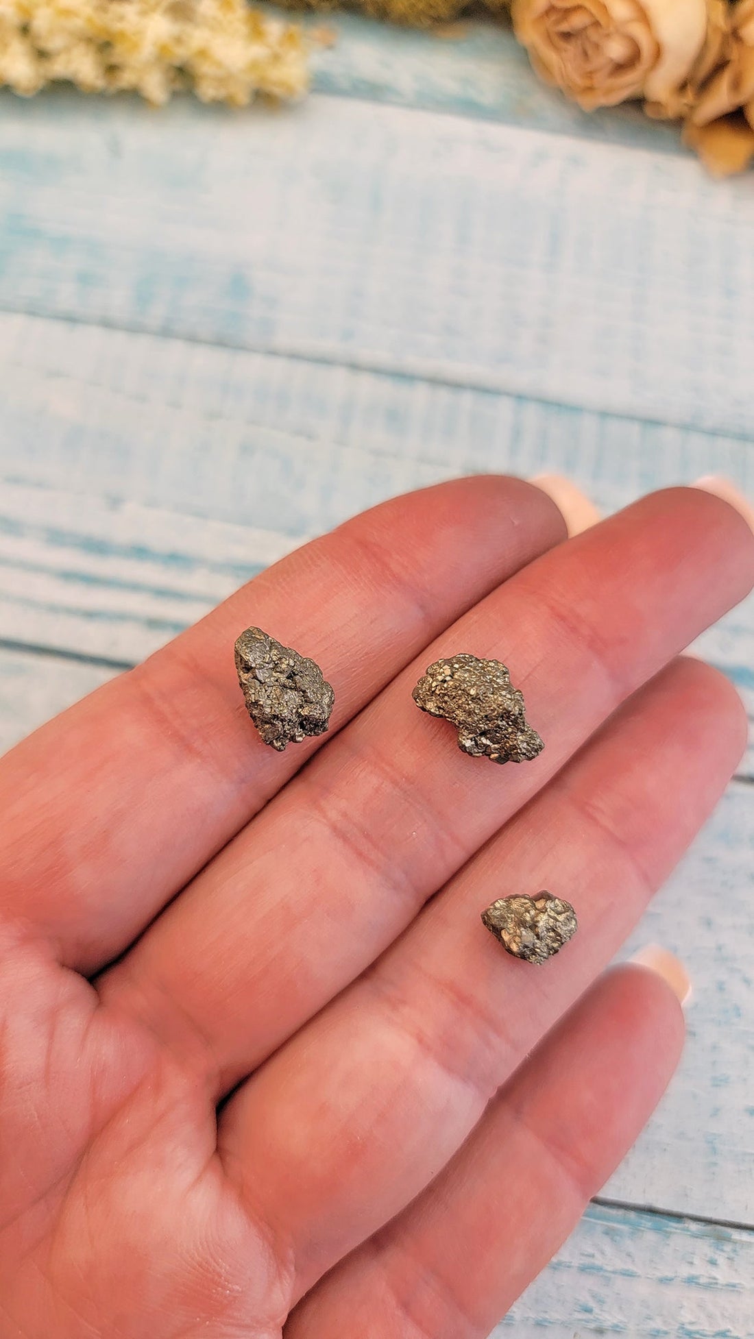 WHOLESALE BULK LOT - Pyrite Fool's Gold - Rough Gemstone - 30 Pieces