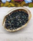 kambaba jasper crystal chips in shell