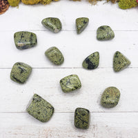 asterite stones on display
