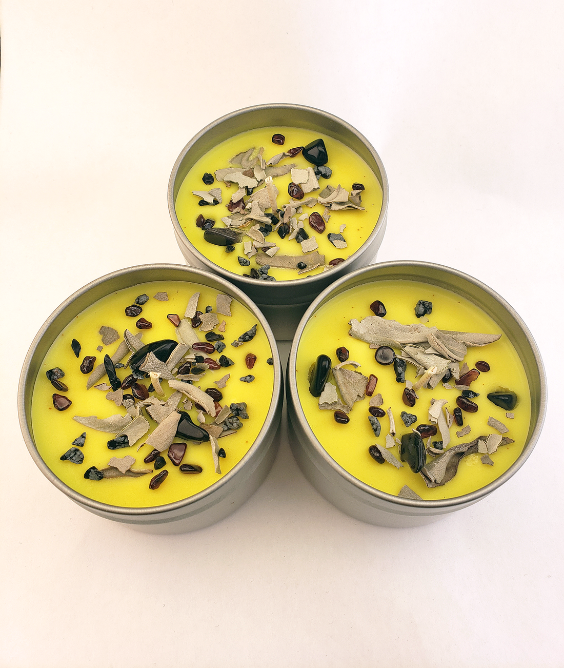 Supernatural Shield - 4oz Soy Wax Handmade Scented Candle - Palo Santo Essential Oils - White Sage