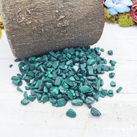 malachite crystal chips by prop log