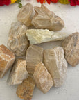 Raw Moonstone Crystal Natural Rough Gemstone