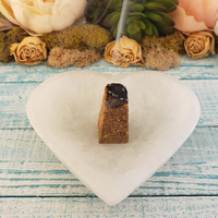 Palo Santo Incense Cone | Handmade Cone Incense for Home Cleansing | 100% Natural - In Selenite Bowl