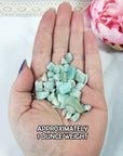 Amazonite Crystal Natural Gemstone Chips By the Ounce - 1