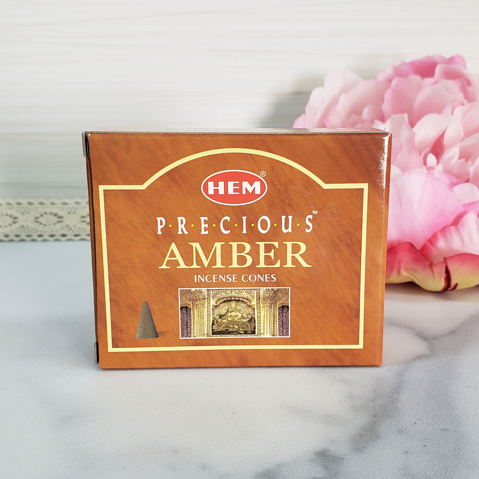 Amber Incense Cones | Ritual Incense For Cleansing & Offerings