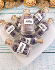Amethyst Natural Crystal Chips Bottle - Crystal Chips in Glass Bottles