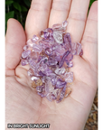 Ametrine Amethyst Citrine Crystal Natural Gemstone Chips By the Ounce - 5