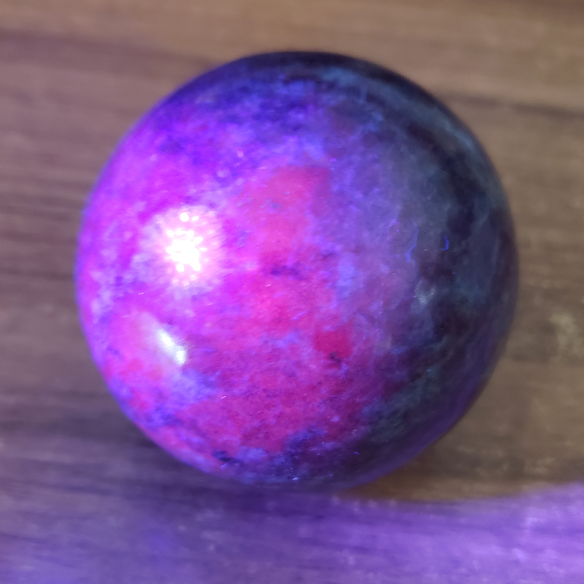 Unique Ruby Kyanite Crystal Sphere Natural Gemstone Orb | 60mm | Anahit - 6