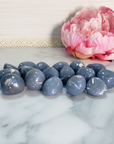 Anhydrite Angelite Crystal Natural Gemstone Tumbled Stone