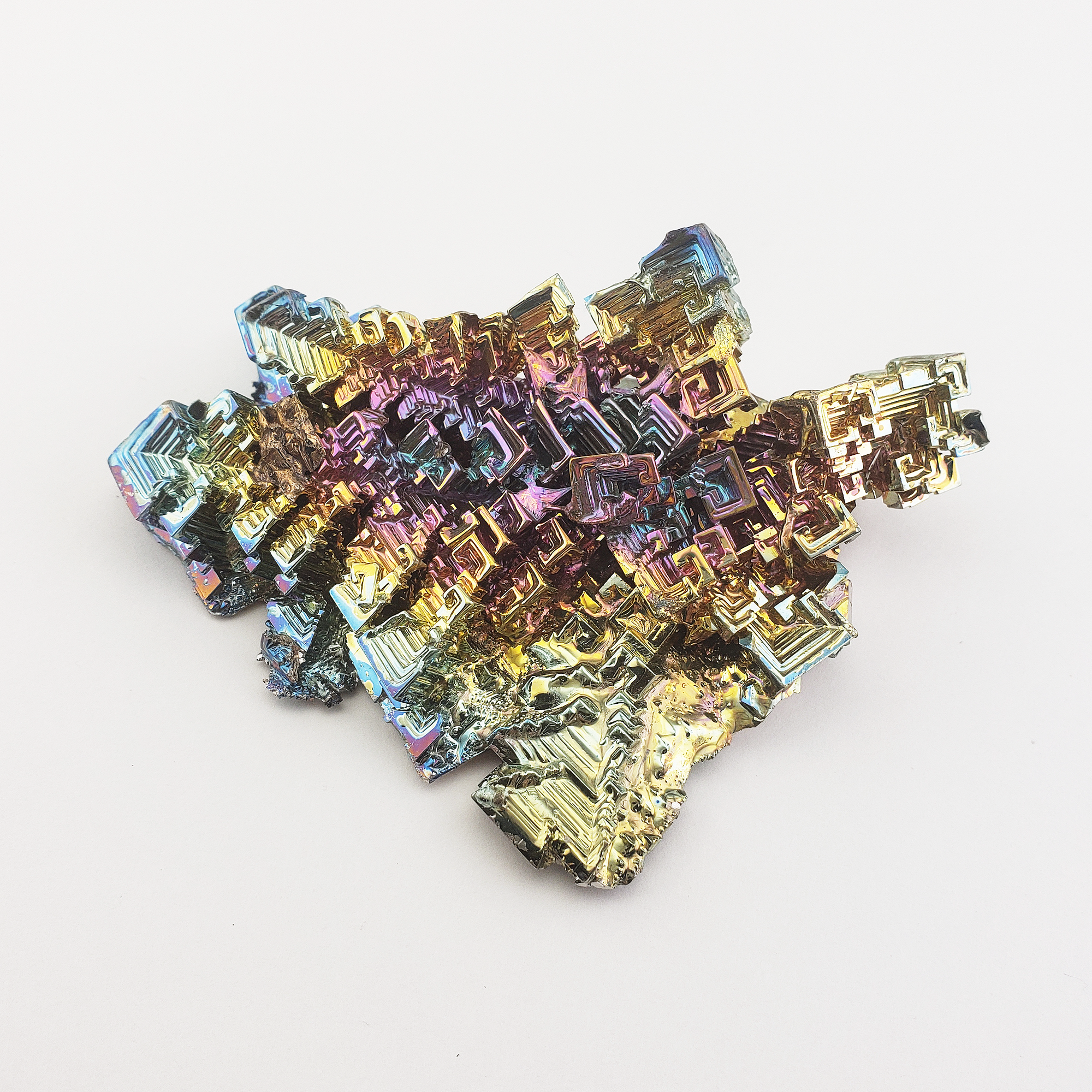 Unique Jumbo Bismuth Crystal Cluster | Anuenue - 3