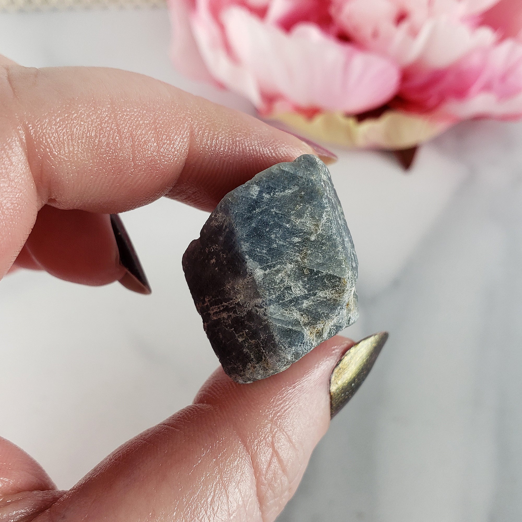 Unique Raw Sapphire Rough Corundum Gemstone Natural Crystal | High Quality | Athena