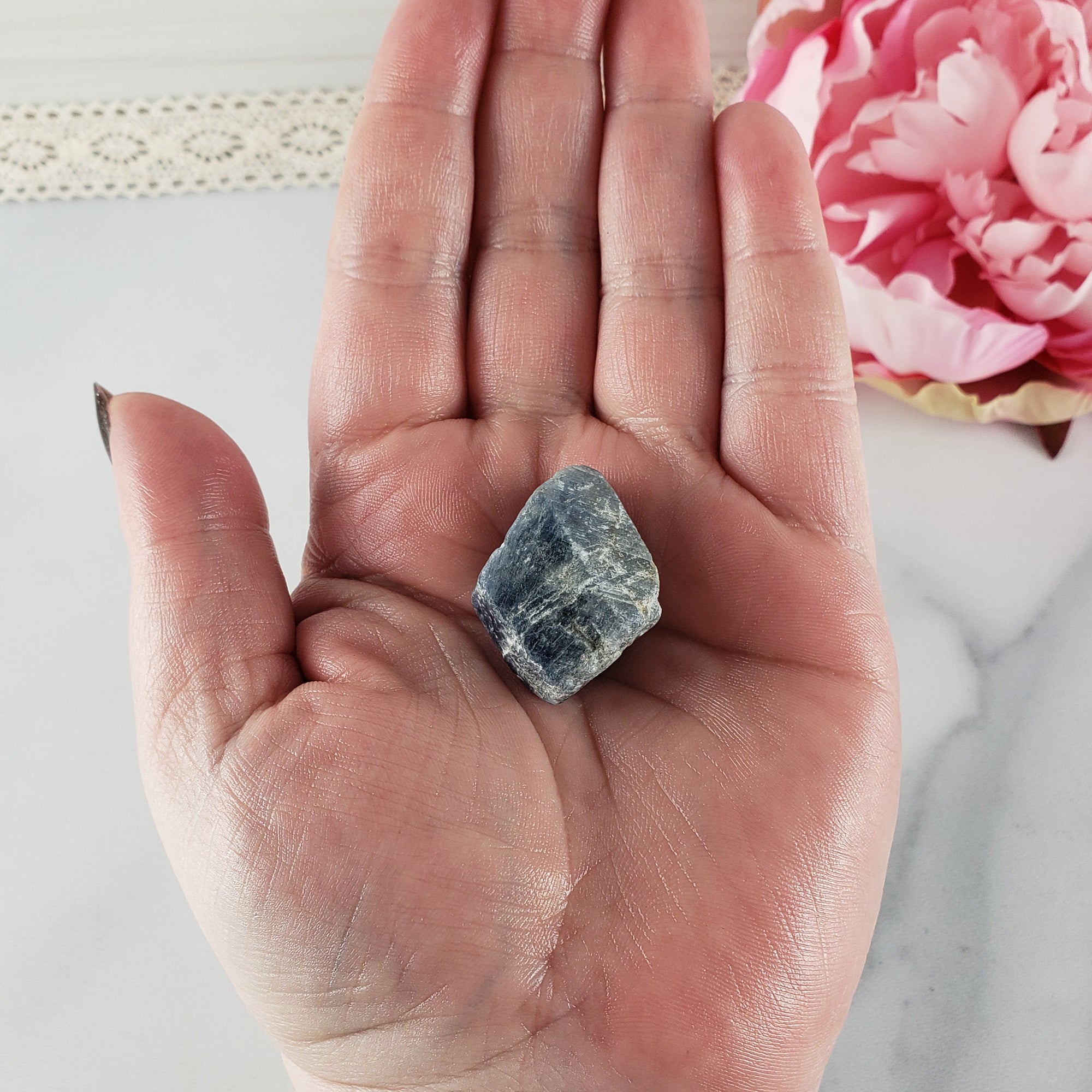 Unique Raw Sapphire Rough Corundum Gemstone Natural Crystal | High Quality | Athena - 1