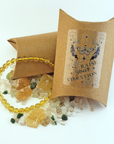 Be Blessed Holiday Crystal Confetti Stocking Stuffer Mystery Gift Box - Raise Your Vibrations