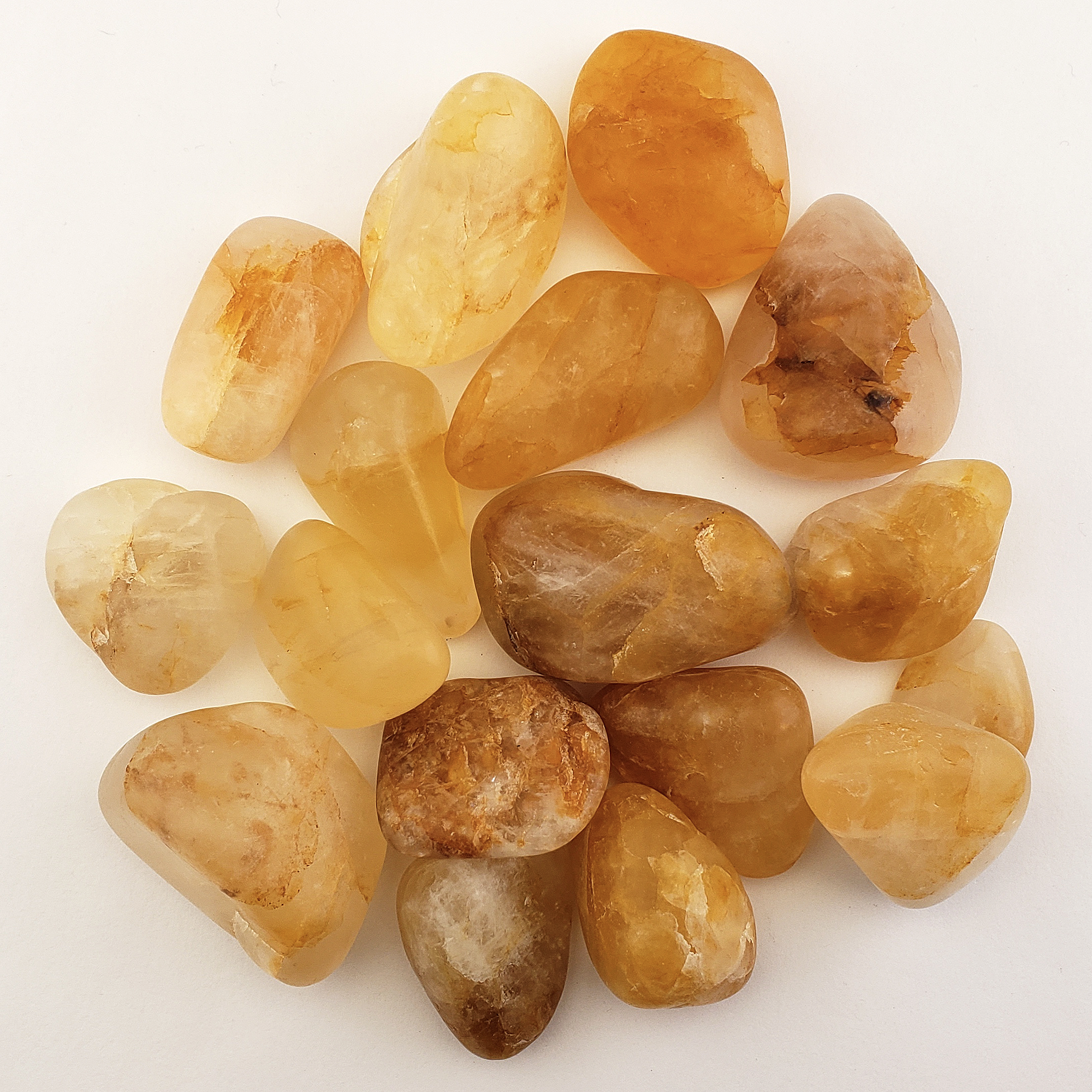 Golden Healer Hematoid Quartz Crystal Natural Gemstone Tumbled Stone | Freeform | Multiple Sizes! - 3