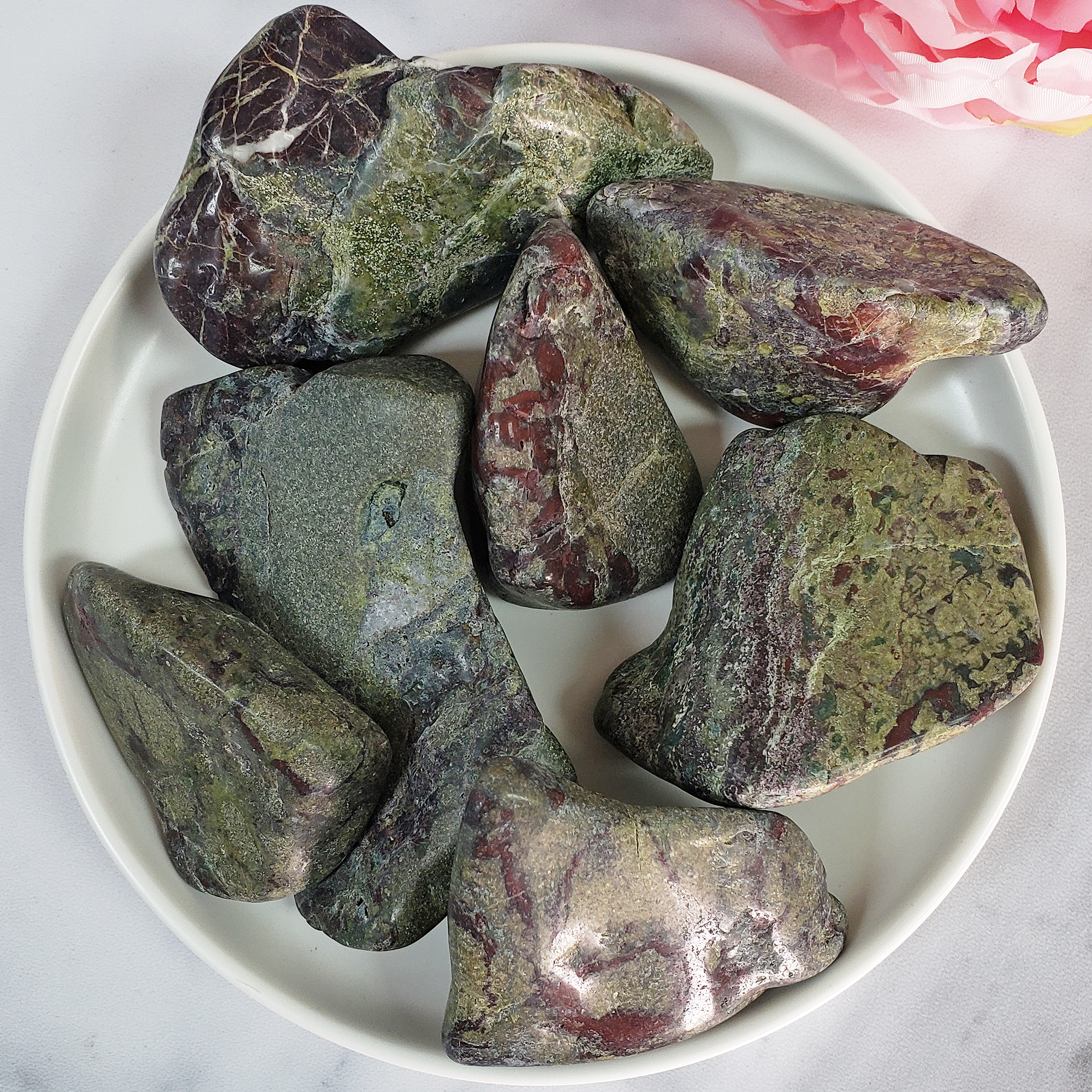 Dragon Stone Dragon's Blood Jasper Crystal Natural Gemstone Semi-Tumbled Stone | Freeform | Multiple Sizes! - 2