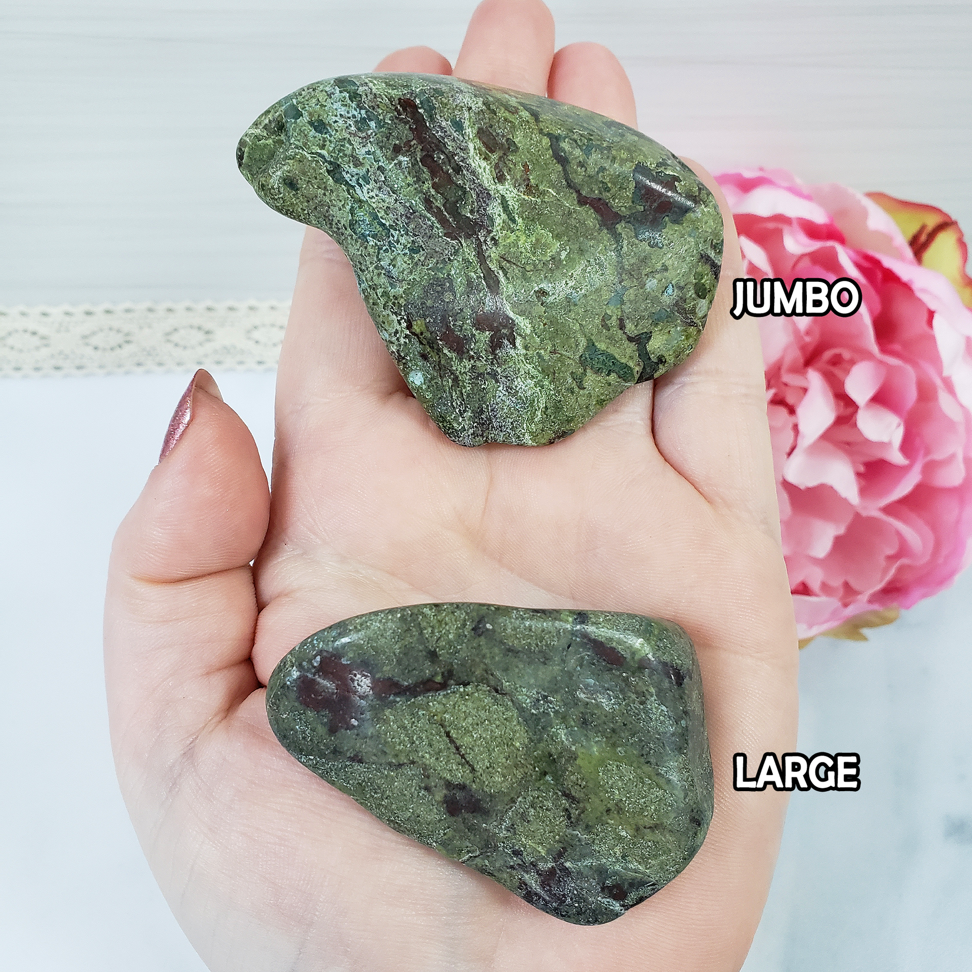 Dragon Stone Dragon&#39;s Blood Jasper Crystal Natural Gemstone Semi-Tumbled Stone | Freeform | Multiple Sizes! - 6