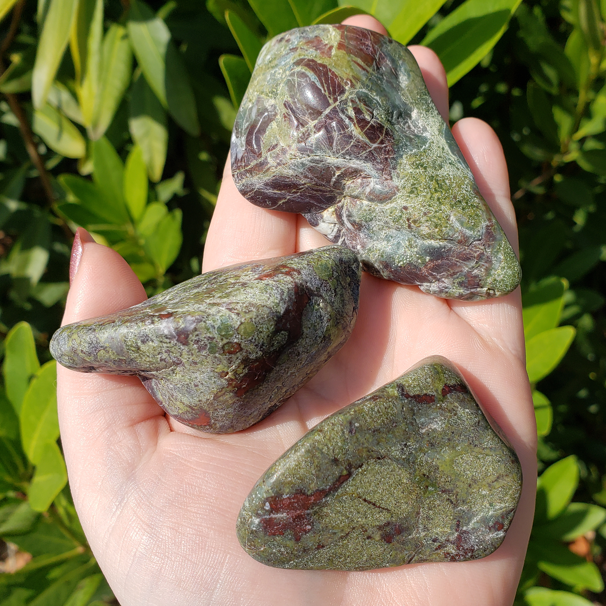 Dragon Stone Dragon&#39;s Blood Jasper Crystal Natural Gemstone Semi-Tumbled Stone | Freeform | Multiple Sizes! - 5