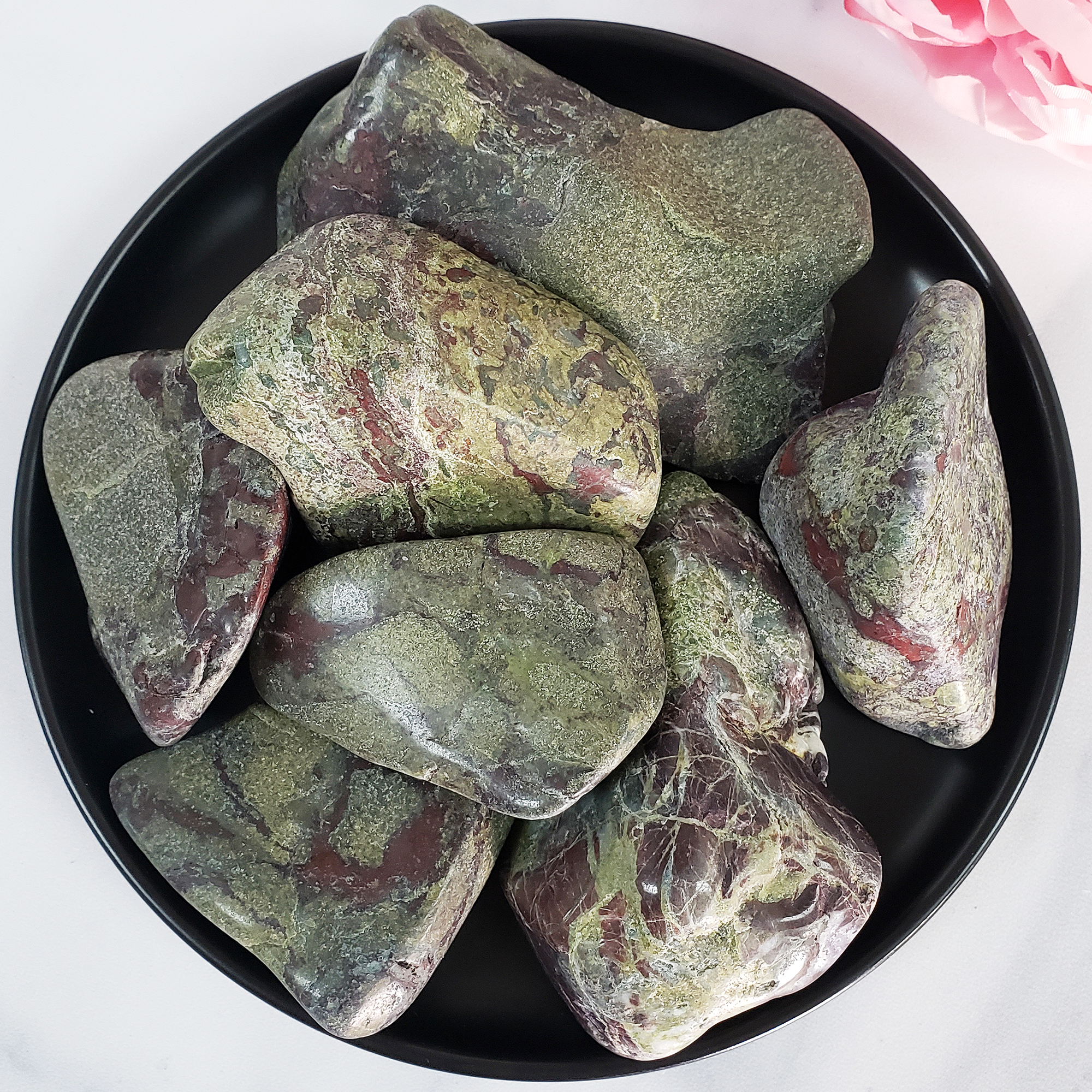 Dragon Stone Dragon's Blood Jasper Crystal Natural Gemstone Semi-Tumbled Stone | Freeform | Multiple Sizes!