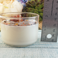 Best Friend - Coconut Soy Wax Handmade Scented Tumbler Candle - Scented with Essential Oils - Measurement