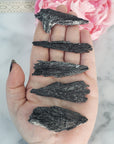 Black Kyanite Crystal Cluster Natural Gemstone Mineral Formation | Multiple Sizes - 2
