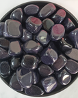 Blue Goldstone Crystal Manmade Gemstone Tumbled Stone | One Stone - 5
