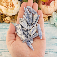 Blue Kyanite Natural Raw Rough Gemstones - By the Ounce - Handful of Gemstones