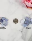 Blue Lace Agate Crystal Natural Gemstone Tumbled Stone | Multiple Sizes - 3