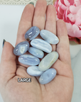Blue Lace Agate Crystal Natural Gemstone Tumbled Stone | Multiple Sizes - 5