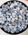 Blue Lace Agate Crystal Natural Gemstone Tumbled Stone | Multiple Sizes