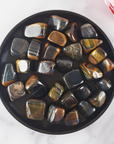 Multi Blue Tigers Eye Crystal Natural Gemstone Tumbled Stone - 3