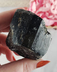 Unique Large Raw Black Tourmaline Crystal Natural Rough Gemstone | Bravado - 3