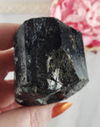 Unique Large Raw Black Tourmaline Crystal Natural Rough Gemstone | Bravado - 4