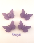  Rainbow Resin Butterfly Totem Figurine - Handmade Valentine's Day Gift - Purple