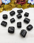 Black Galaxy Jasper Crystal Gemstone Natural Tumbled Stone