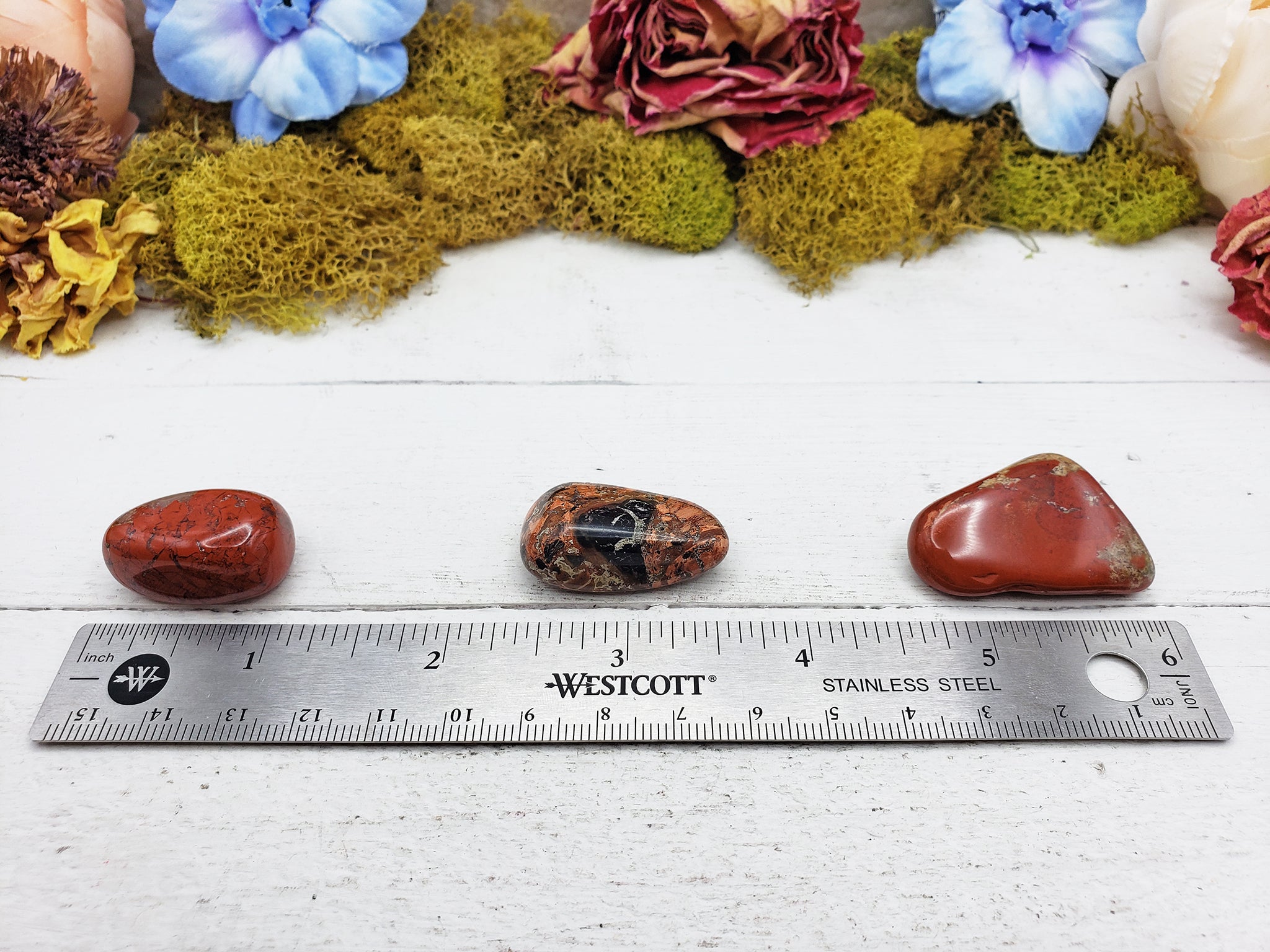 Brecciated Jasper Tumbled Stone - Single Stone Or Ounce – Crystal 