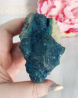 Unique Chrysocolla Crystal Cluster Natural Mineral Formation on Matrix | Gimel