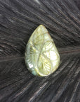 Unique 50 Carat Labradorite Cabochon Natural Gemstone Carving | Cait - 2